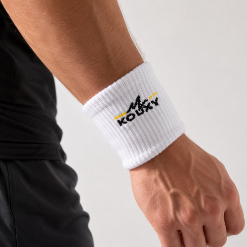 KOUXY Performance Wrist Bands — sweat-absorbing athletic wristbands