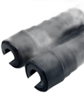 KOUXY Speed Rope — black adjustable jump rope for CrossFit and conditioning